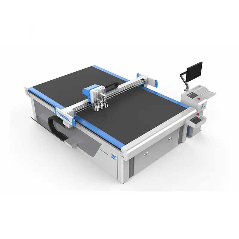 Jindex AI CNC bıçak kesme makinası kumaş tekstil kesme makinesi