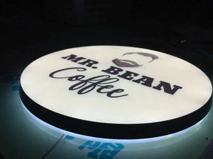 Publicidade caixas luz personalizado acrílico retangular luz caixa sinal negócio logotipo personalizado acrílico magro lightbox sinal - Product Image 4