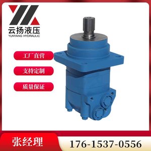 Yunyang OMS305 Cycloidal Hydraulic Motor Rear Flange Snow Sweeper <b>Brush</b> Motor Directly From Manufacturer - Product Image 5