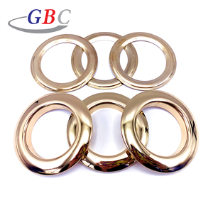 Paslanmaz çelik nikelsiz halka Grommet kuşgözü 40*60mm büyük boyutları moda çanta ve giysiler için perde kuşgözü - Product Image 6