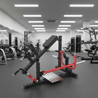 Máquina de entrenamiento de fuerza de acero para fitness comercial, máquina de entrenamiento de espalda, T-Bar Row