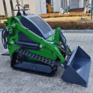 Günstiger Preis Mini Loader Kompakt lader mit Schneepflug Grappler Eimer Anbaugeräte - Product Image 4