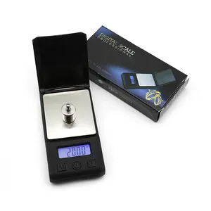 High Precision Stainless Steel 0.1g Professional Electronic Weighting Small Mini Pocket Digital Jewelry Scale