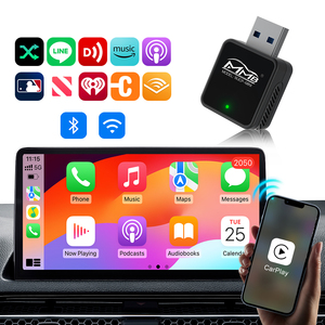 Adaptador Inalámbrico CarPlay 2 en 1, Gran Oferta 2024 - Convierte <span class=keywords><strong>de</strong></span> Cableado <span class=keywords><strong>a</strong></span> Inalámbrico para iPhone y Android, WiFi/Bluetooth, Conexión Plug & Play - Product Image 2
