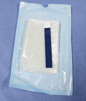 Housse de protection stérile jetable transparente pour sonde d'échographie, membrane d'isolation pour transducteur d'échographie B