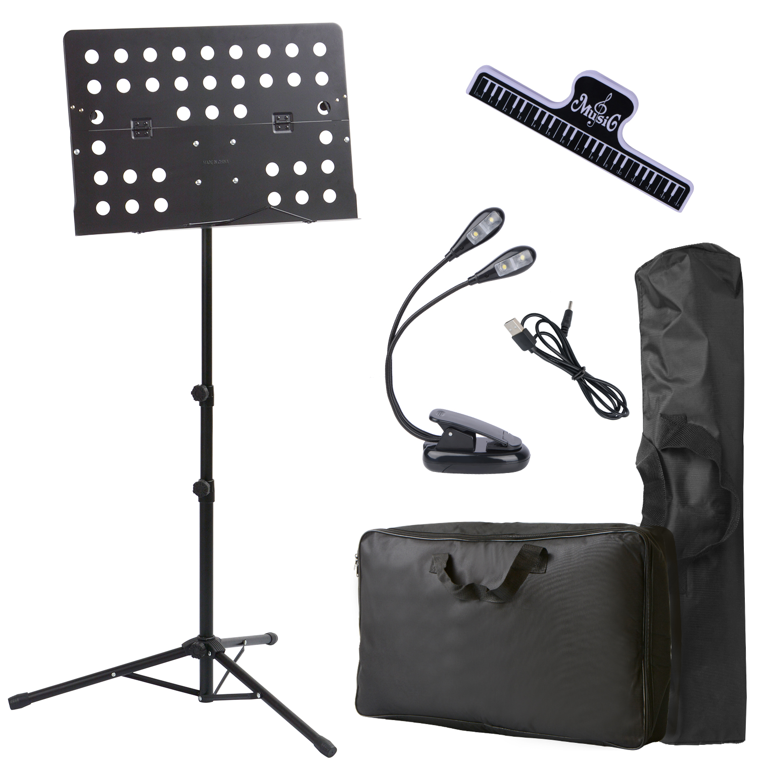 Наиболее удобная и удобная портативная экономичная Музыкальная подставка с регулируемой высотой