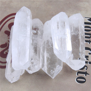 Novedad, minerales en bruto, puntos de cristal crudo natural, espécimen de cuarzo transparente blanco para la curación de Reiki - Product Image 6
