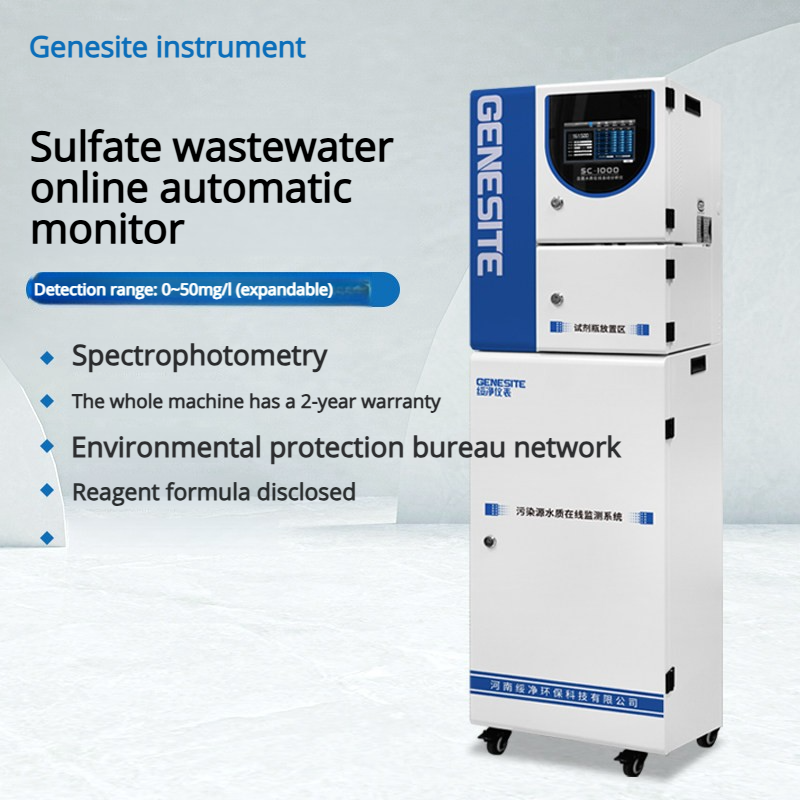 การติดตั้งเครื่องวัดซัลเฟตออนไลน์ที่บ้าน