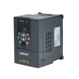 CKMINE Inverter Vfd KM800, mudah digunakan 3 fase 380V 0,75 kW 750W 500W IGBT frekuensi rendah konverter kustom untuk kontrol kecepatan Motor