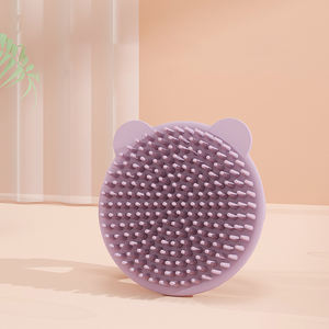 Neuankömmling Kleinkind Bad Produkt Weiches Haar Kopfhaut Massage gerät für Kinder Silikon Baby Shampoo Pinsel - Product Image 3