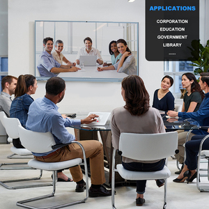 55 65 75 inch đa chức năng tương tác bảng trắng Thông Minh Máy Chiếu TV Loa quảng cáo hiển thị thang máy sử dụng - Product Image 5