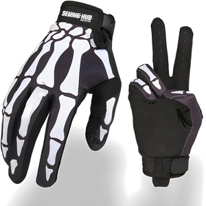 Guantes de Motocross Hechos a Medida, Guantes de Carreras con Diseño Personalizado al por Mayor, Guantes de Motocross Transpirables para Deportes al Aire Libre - Product Image 3
