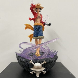 Figura de Acción de PVC de <span class=keywords><strong>Luffy</strong></span>, Anime, 27*28*42cm, en Caja de Color, Personaje de Dibujos Animados Decorativo, Wano <span class=keywords><strong>Luffy</strong></span>, Precio de Fábrica, Venta Caliente 2025 - Product Image 6