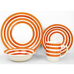 Juego de Vajilla Económico, Juego de Platos Nórdicos de Cerámica Caliente, Vajilla de Porcelana de Hueso, Vajilla de Cocina Flora - Product Image 4