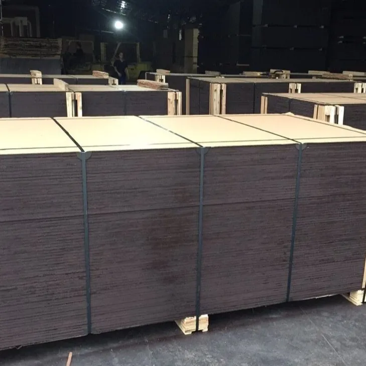 18mm singer standard black film faced plywood / film face plywood /Film Faced Shuttering Plywood for formwork construction