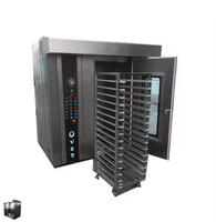 Four électrique industriel commercial en acier inoxydable pour la cuisson du pain, four rotatif diesel pour la cuisson du pain