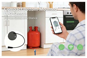 EPTTECH LPG2412-ESP เครื่องวัดระดับถังแก๊สโพรเพนอัจฉริยะแบบ Wifi พร้อมจอแสดงผล ควบคุมการตรวจสอบถังเชื้อเพลิง เซ็นเซอร์วัดระดับแก๊ส LPG แบบอัลตราโซนิก - Product Image 5