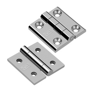 Charnières robustes en acier inoxydable Nrh 304, série 89, charnières pour portes et fenêtres de placards industriels, surface brossée et polie - Product Image 1