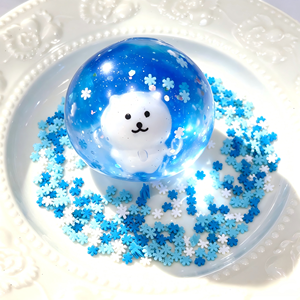 CHENXI Custom 6cm Coconut Oil Stress <b>Ball</b> Stress <b>Squeeze</b> <b>Ball</b> Kawaii Taba Bear Squishy Toys <b>Ball</b> - Product Image 2
