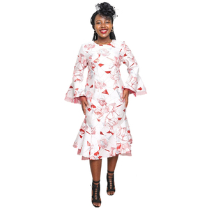 Robe de soirée longue rose vif de luxe grande taille, style turc, décontractée, pour femmes africaines - Product Image 1