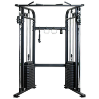 Équipement de fitness commercial pour salle de sport : Rack à squats multifonctionnel et machine Smith