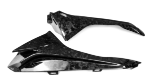 Accesorios para Motocicleta, Cubierta Lateral de Fibra de Carbono 3K, Tejido Twill, Negro Brillante, Compatible con Modelos <span class=keywords><strong>BMW</strong></span> S1000RR <span class=keywords><strong>2023</strong></span> - Product Image 3