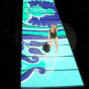 Coperta parete video a led adverting noleggio display a led bordo di pubblicità <span class=keywords><strong>illuminato</strong></span> pista da ballo dello schermo/<span class=keywords><strong>pannello</strong></span>/interattivo - Product Image 2