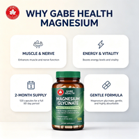 Complément de glycinate de magnésium en gros, hautement absorbable, formule douce, 120 capsules pour adultes, énergie musculaire, OEM