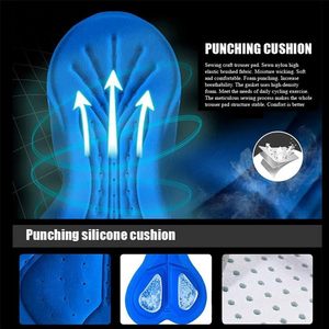 カスタマイズされた男性用クイックドライゲルスポンジパッド入りサイクリングジャージーセット通気性半袖バイクスーツスポーツ用サイクリングビブ付き - Product Image 3