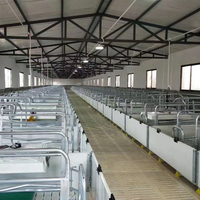 Système de décrochage d'équipement de ferme porcine de style européen