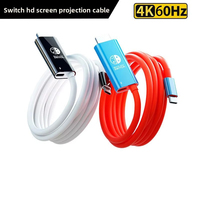 Typ-C zu HDTV Kabel USB-C zu TV Adapter 4K 60Hz PD-Ladung für Mobiltelefon Switch1 2 OLED Spiele Laptop zu Großbildschirm