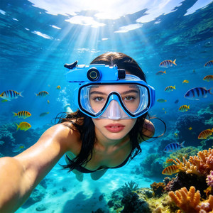 Cámara para Máscara de <span class=keywords><strong>Buceo</strong></span>, Impermeable, Antivaho, Cámara de Video Económica, Nuevas <span class=keywords><strong>Gafas</strong></span> de <span class=keywords><strong>Buceo</strong></span>, Cámara DV Subacuática para Piscina - Product Image 5