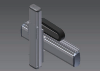 Robot cartésien de marque TOYO, portique XYZ 3 axes en acier inoxydable, robuste, XYTH650-A1-600-450-M-C-0001, bras CNC, garantie 1 an