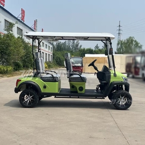 2026 Hot 4 Seater Electric Golf Cart <b>72V</b> Lithium <b>Battery</b> CE Certified High Speed 25MPH All Terrain Golf Cart for Europe Market - Product Image 5