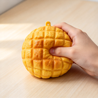 Balle Squishy en Gros en Forme de Boule d'Ananas, Jouet Rebondissant Style Bloc de Construction pour Détaillants B2C
