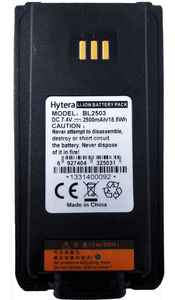 BL3001 BL2503 Baterai Walkie Talkie Li-Ion 3000MAh Cocok untuk HYTERA PD700 PD700R PD700S PD750 PD780 PD70X PD75X PD78X Radio 2 Arah - Product Image 2