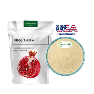 USA Warehouse Stocks Food Grade Pure Urolithin-a <span class=keywords><strong>Powder</strong></span> 98% suplemen kosmetik ekstrak Herbal CAS 1143 - Product Image 1