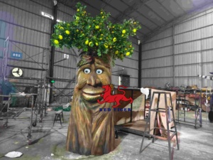 Citronnier animatronique parlant à vendre – Modèle d'arbre interactif parlant pour la décoration de parcs à thème et centres commerciaux - Product Image 6