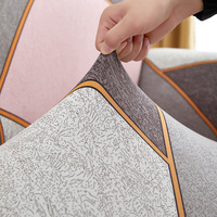 Nordic Style Full Wrap Stretch Design Rutsch feste geometrische Muster Sofa bezug Großhandel grenz überschreitende Schnitts ofas Schon bezüge