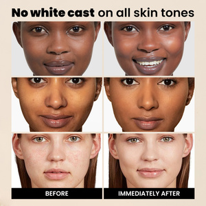 Crema <span class=keywords><strong>Solare</strong></span> Minerale SPF50 con Ossido di Zinco, Estratto <span class=keywords><strong>Naturale</strong></span>, Resistente all'Acqua, <span class=keywords><strong>Protezione</strong></span> <span class=keywords><strong>Solare</strong></span> per il Viso, Etichetta Privata - Product Image 2