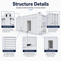Maison conteneur extensible et respirante de 20, 30 ou 40 pieds, design carré, pour usage mobile, bureau moderne, villa, hôtel, hôpital, extérieur, garantie 3 ans