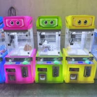 Petite machine à grue à griffes Jouets d'arcade Jeux à pièces en peluche Mega Mini Machine à griffes