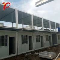 Conteneur commercial modulaire moderne de stockage de kits maisons portatives préfabriquées paquet plat fabriqué en Chine