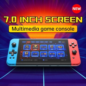 <span class=keywords><strong>Powkiddy</strong></span> <span class=keywords><strong>X70</strong></span> Consola de Juegos Retro Portátil con Pantalla Grande de 7 Pulgadas HD para 2 Jugadores - Product Image 2