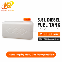 Réservoir d'huile de chauffage OkyRie 10L en gros, réservoir de carburant étanche, pièces de rechange pour tous les chauffages de stationnement diesel