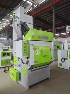 Macchina per Sabbiatura a Nastro in Gomma Certificata CE, Modello Q326 con Motore a Ruota da 7,5KW per Pulizia <span class=keywords><strong>Metalli</strong></span> e Sabbiatura - Product Image 3