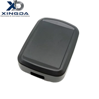 Boîtier portable en ABS, en plastique noir, pour instruments, capteur sans fil, traceur GPS, module de contrôle électronique, coque de protection