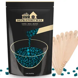 Super Marche Brazilian Hair Removal Hard Body Wax Beans Face, Arm