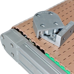 Thực phẩm và đồ uống ngành công nghiệp Modular vành đai băng tải phẳng hàng đầu nhựa cong băng tải belting - Product Image 6