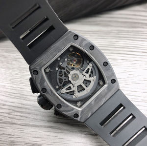 Modèle 2026 - Boîtier en fibre de carbone - Fabrication de haute qualité - Montre mécanique sportive pour homme - Product Image 3